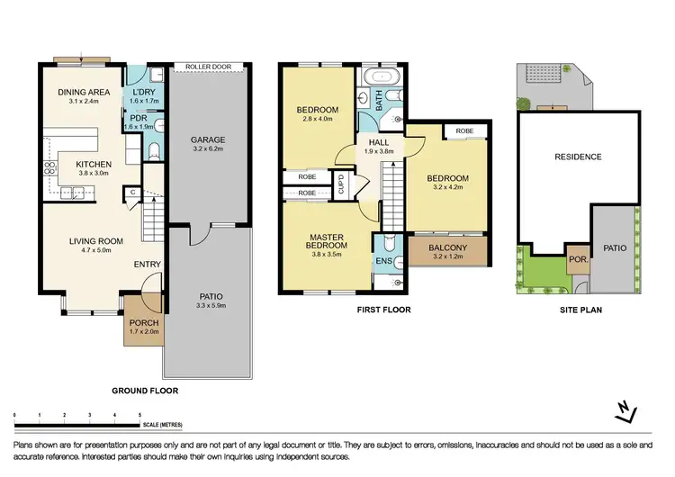 Floorplan of Homely townhouse listing, 531 Bell Street, Preston VIC 3072