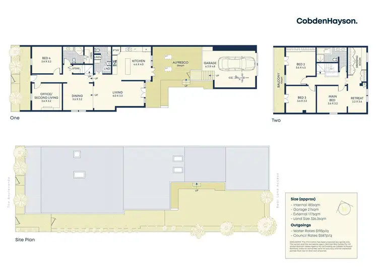 Floorplan of Homely house listing, 18 The Boulevarde, Lilyfield NSW 2040