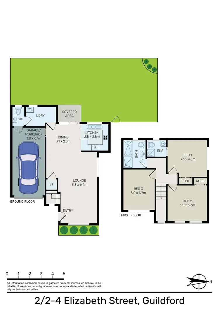 Floorplan of Homely house listing, 2/2-4 Elizabeth Street, Guildford NSW 2161