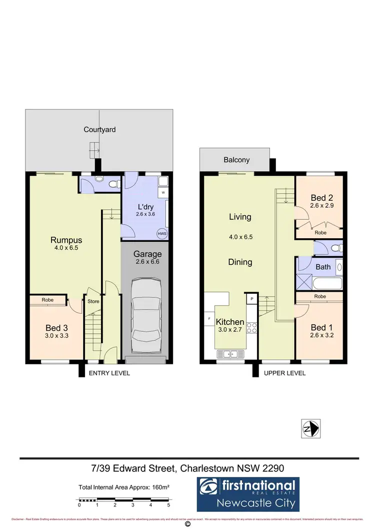 Floorplan of Homely townhouse listing, 7/39 Edward Street, Charlestown NSW 2290