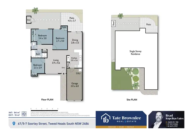 Floorplan of Homely unit listing, 67/5-7 Soorley Street, Tweed Heads South NSW 2486