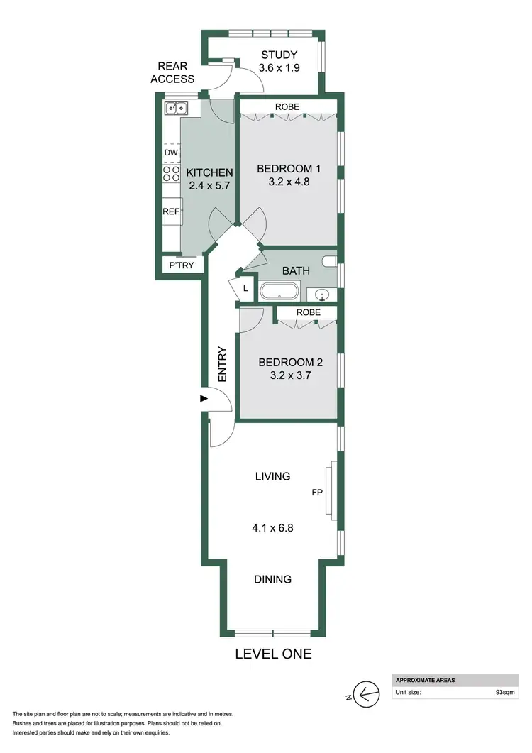 Floorplan of Homely apartment listing, 3/7 Mulwarree Avenue, Randwick NSW 2031