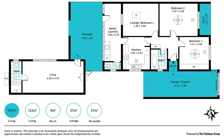Floorplan of Homely house listing, 7 Augusta Street, Cowandilla SA 5033