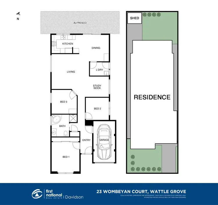 Floorplan of Homely house listing, 23 Wombeyan Court, Wattle Grove NSW 2173
