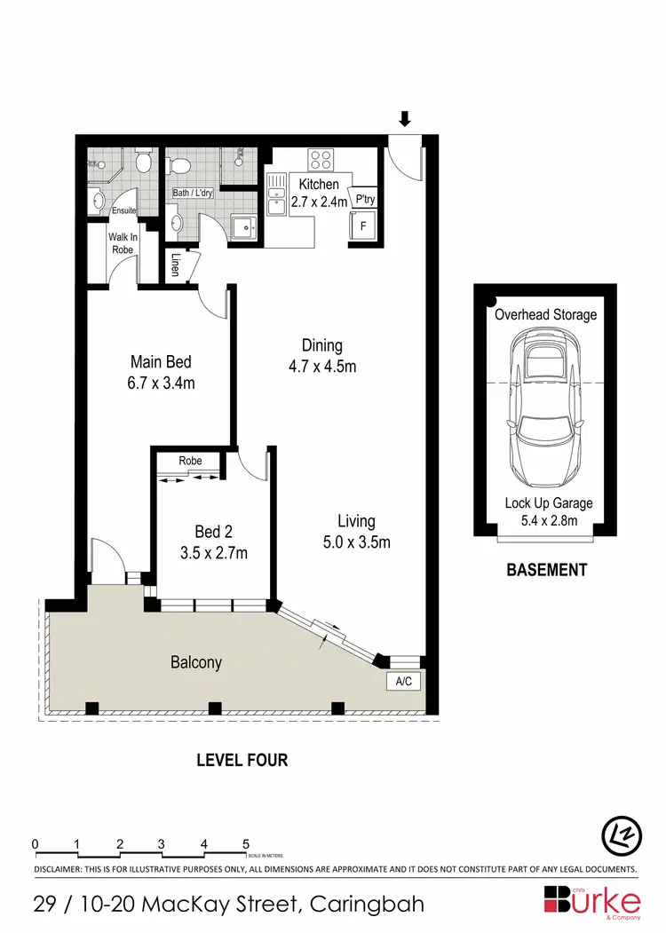 Floorplan of Homely apartment listing, 29/10-20 MacKay Street, Caringbah NSW 2229