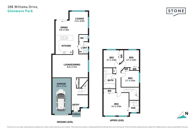 Floorplan of Homely house listing, 28b Wittama Drive, Glenmore Park NSW 2745