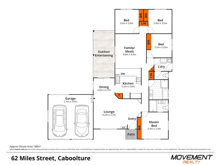 Floorplan of Homely house listing, 62 Miles Street, Caboolture QLD 4510