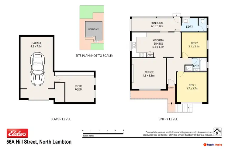 Floorplan of Homely house listing, 56A Hill Street, North Lambton NSW 2299