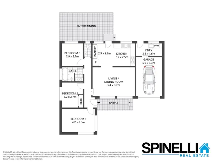 Floorplan of Homely house listing, 6 Keith Place, Unanderra NSW 2526