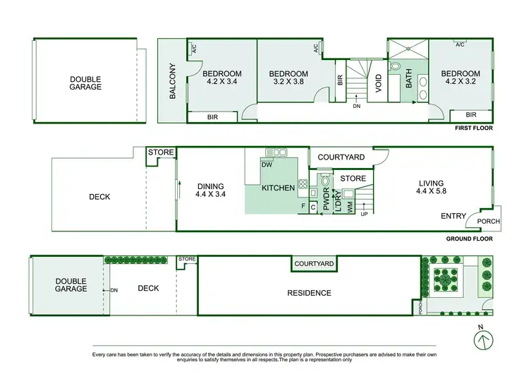 Floorplan of Homely house listing, 79A Alfred Street, Prahran VIC 3181