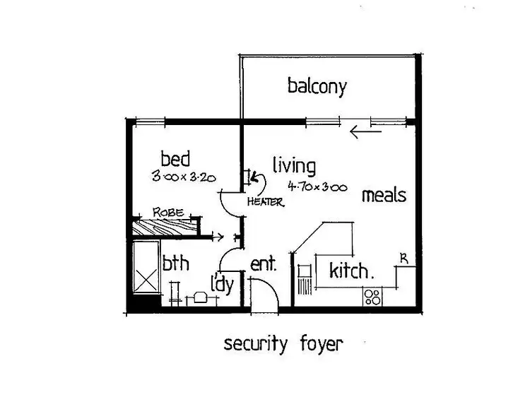Floorplan of Homely apartment listing, 25/1-25 Barkly Street, Carlton VIC 3053