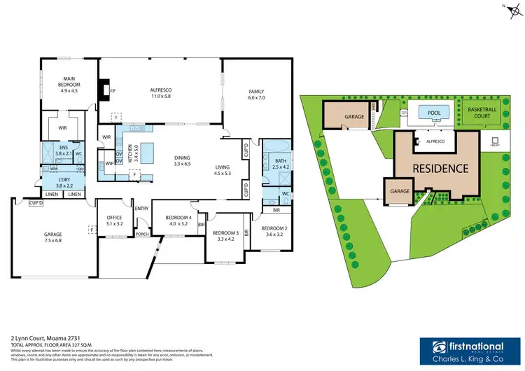 Floorplan of Homely house listing, 2 Lynn Court, Moama NSW 2731