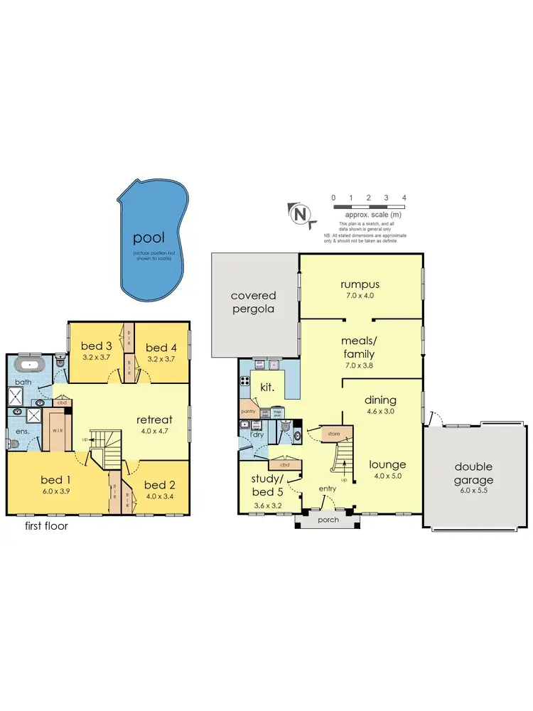 Floorplan of Homely house listing, 8 Pear Court, Wonga Park VIC 3115