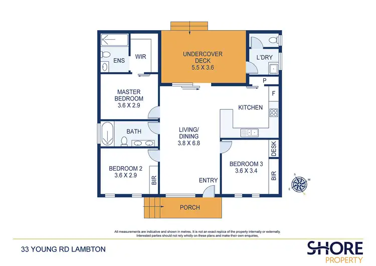Floorplan of Homely house listing, 33 Young Road, Lambton NSW 2299