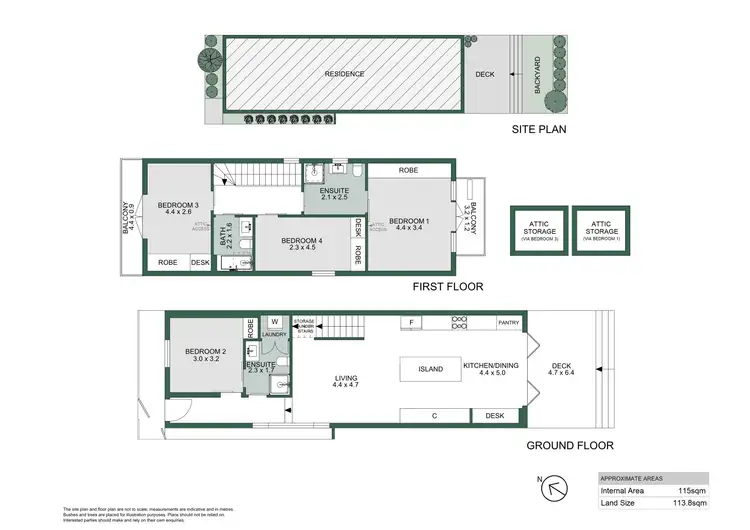 Floorplan of Homely house listing, 55 Rowntree Street, Birchgrove NSW 2041