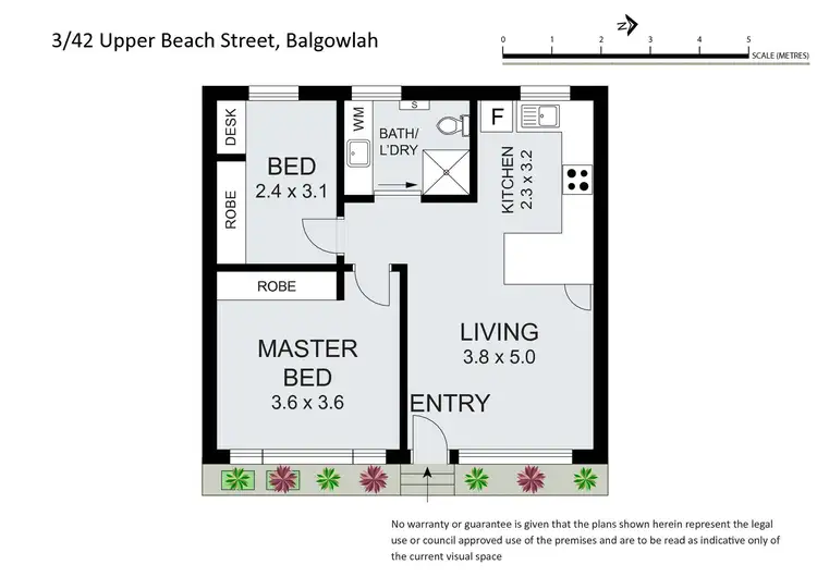 Floorplan of Homely apartment listing, 3/42 Upper Beach Street, Balgowlah NSW 2093