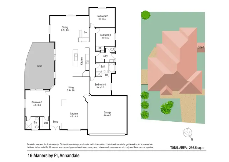 Floorplan of Homely house listing, 16 Manersley Place, Annandale QLD 4814