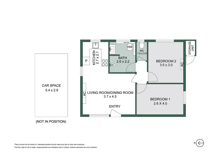Floorplan of Homely apartment listing, 4/65 York Street, Richmond VIC 3121