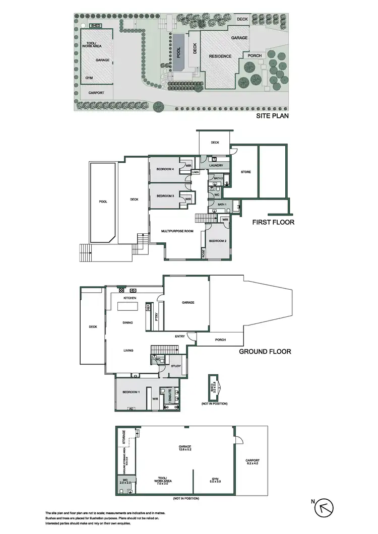 Floorplan of Homely house listing, 12 Matthew Street, Mccrae VIC 3938