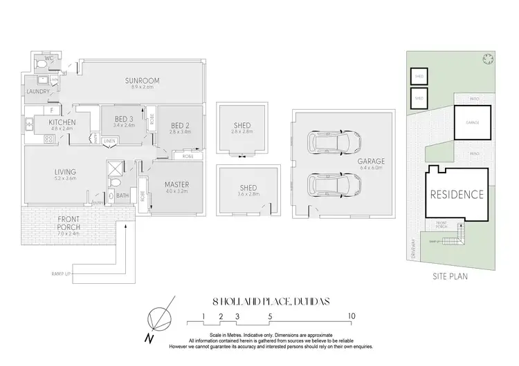 Floorplan of Homely house listing, 8 Holland Place, Dundas NSW 2117