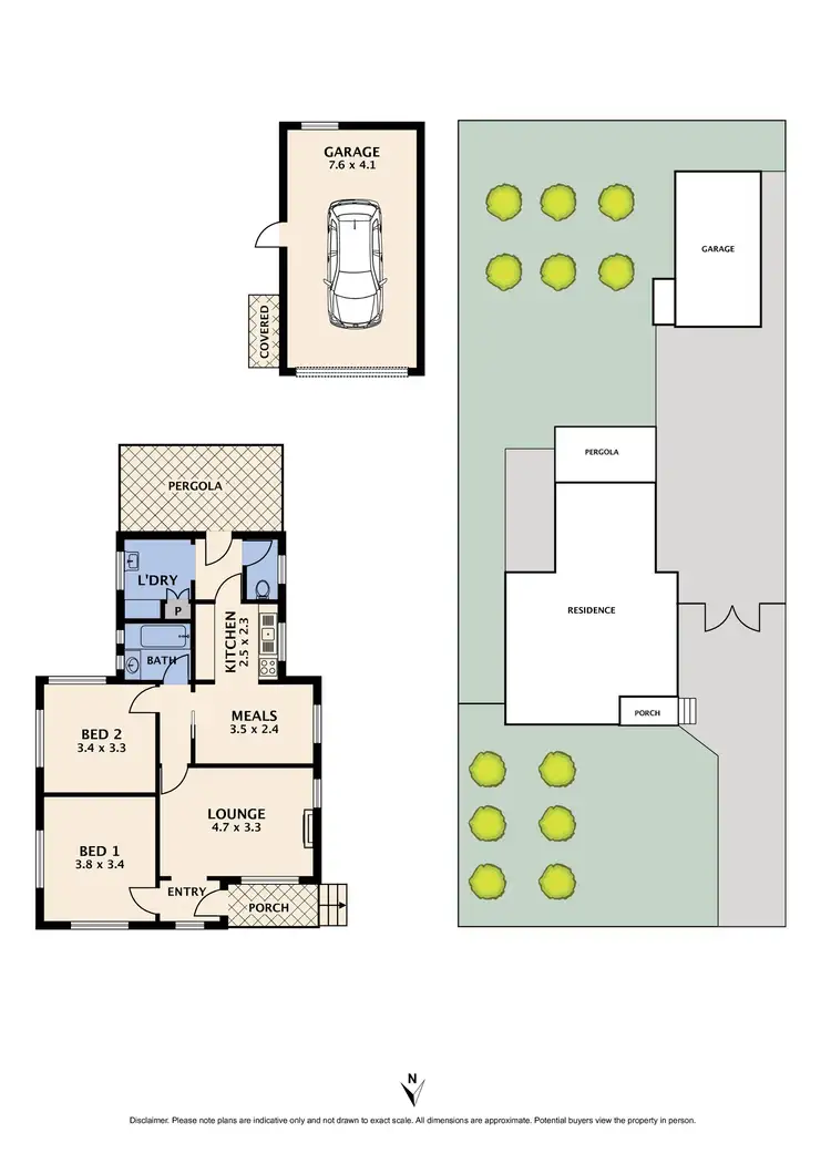 Floorplan of Homely house listing, 23 McComas Street, Reservoir VIC 3073