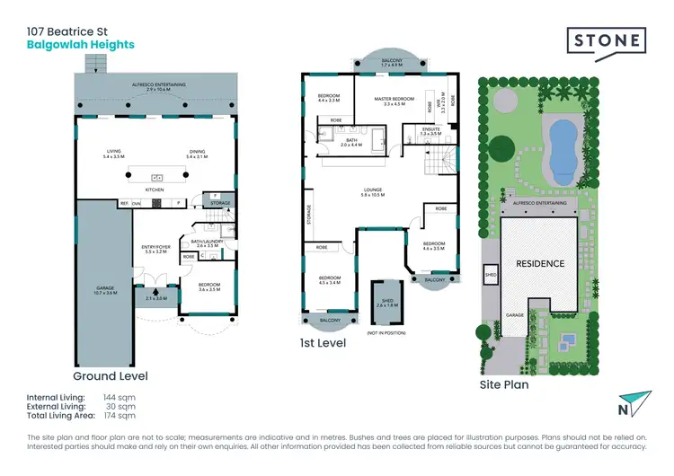 Floorplan of Homely house listing, 107 Beatrice Street, Balgowlah Heights NSW 2093