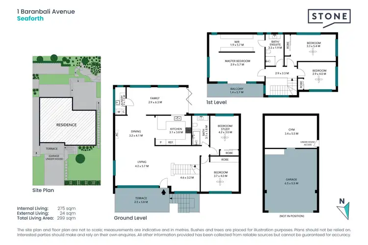 Floorplan of Homely house listing, 1 Baranbali Avenue, Seaforth NSW 2092