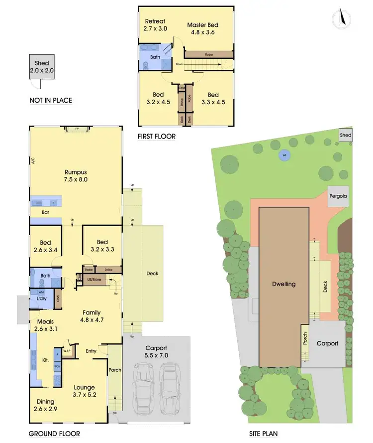 Floorplan of Homely house listing, 13 Tanunda Street, Vermont South VIC 3133