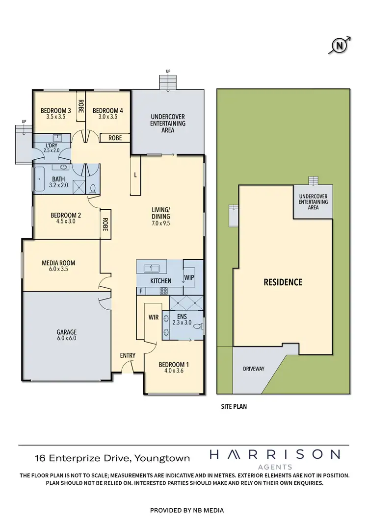 Floorplan of Homely house listing, 16 Enterprize Drive, Youngtown TAS 7249