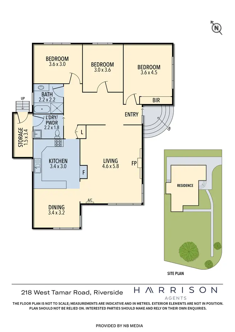 Floorplan of Homely house listing, 218 West Tamar Road, Riverside TAS 7250