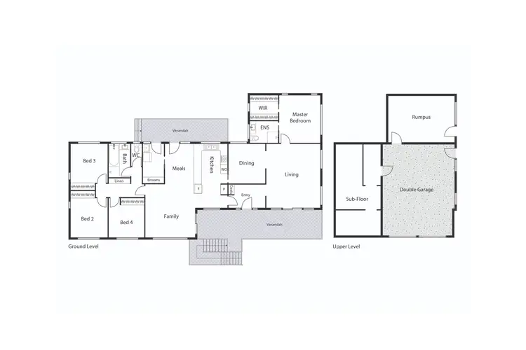 Floorplan of Homely house listing, 57 Percy Crescent, Chapman ACT 2611