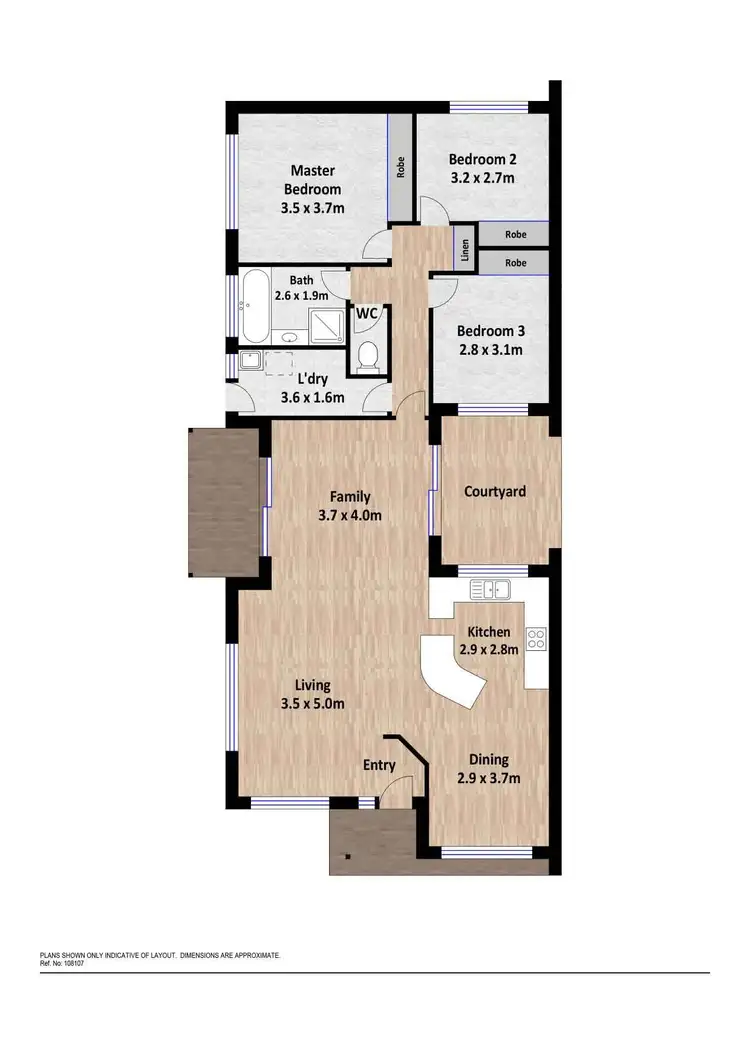 Floorplan of Homely house listing, 24 Builder Crescent, Theodore ACT 2905