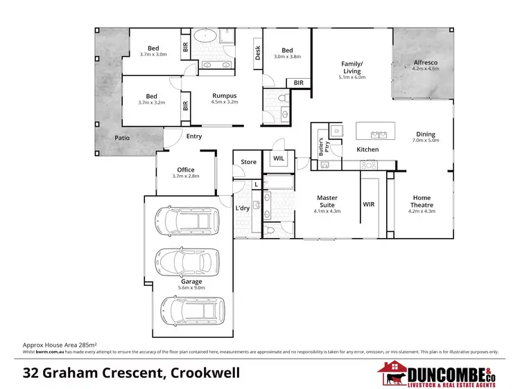 Floorplan of Homely house listing, 32 Graham Crescent, Crookwell NSW 2583