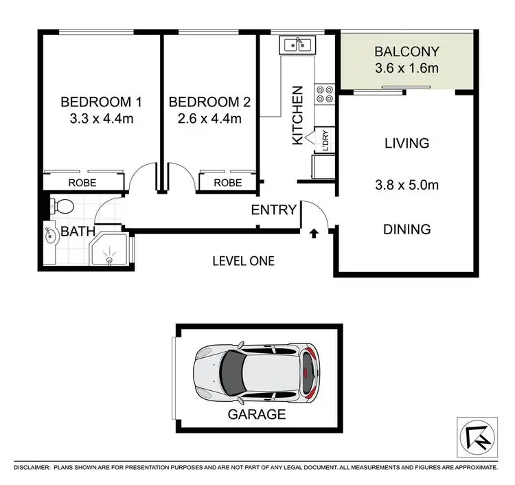 Floorplan of Homely apartment listing, 5/370 Edgecliff Road, Woollahra NSW 2025