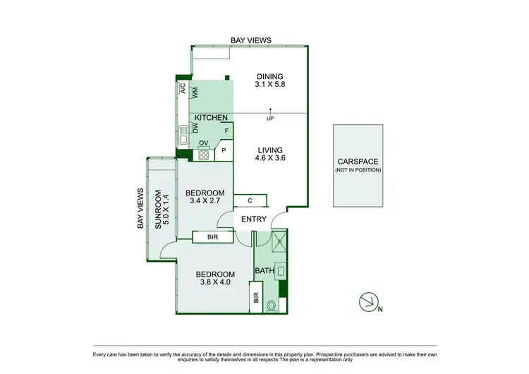 Floorplan of Homely apartment listing, 10A/12 Marine Parade, St Kilda VIC 3182