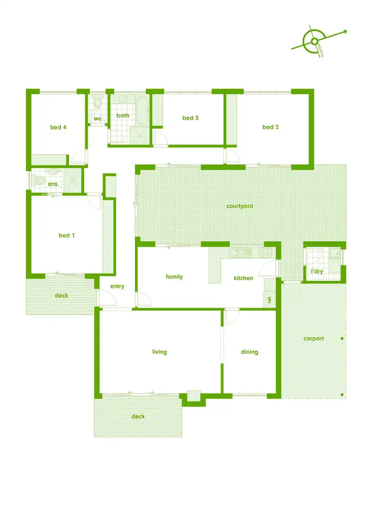 Floorplan of Homely house listing, 26 Vansittart Crescent, Kambah ACT 2902