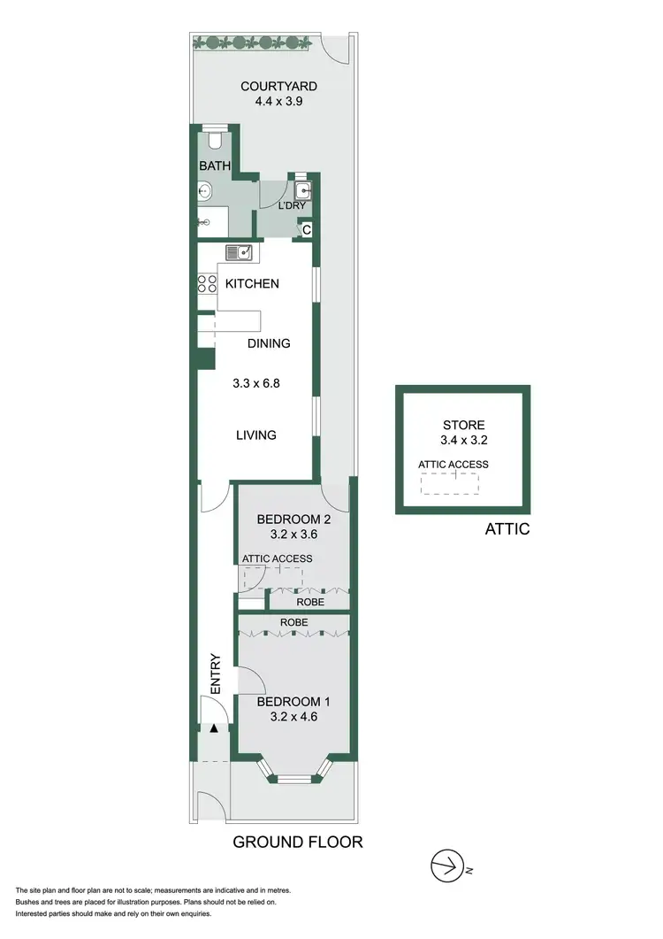 Floorplan of Homely house listing, 3 Ruthven Street, Bondi Junction NSW 2022