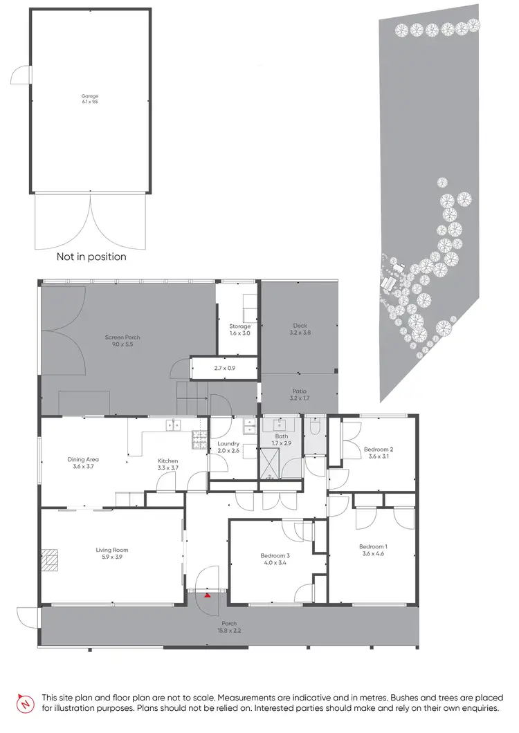 Floorplan of Homely rural property listing, 10 Laing Road, Neerim Junction VIC 3832