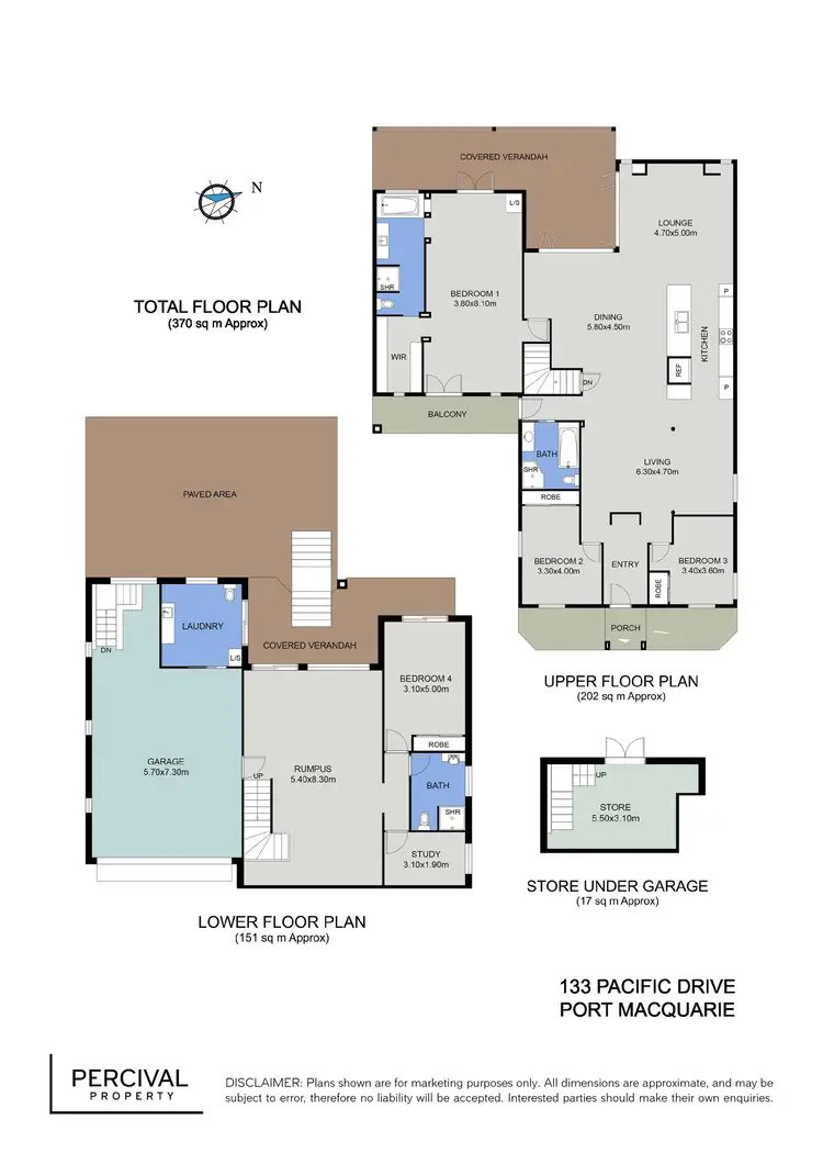 Floorplan of Homely house listing, 133 Pacific Drive, Port Macquarie NSW 2444