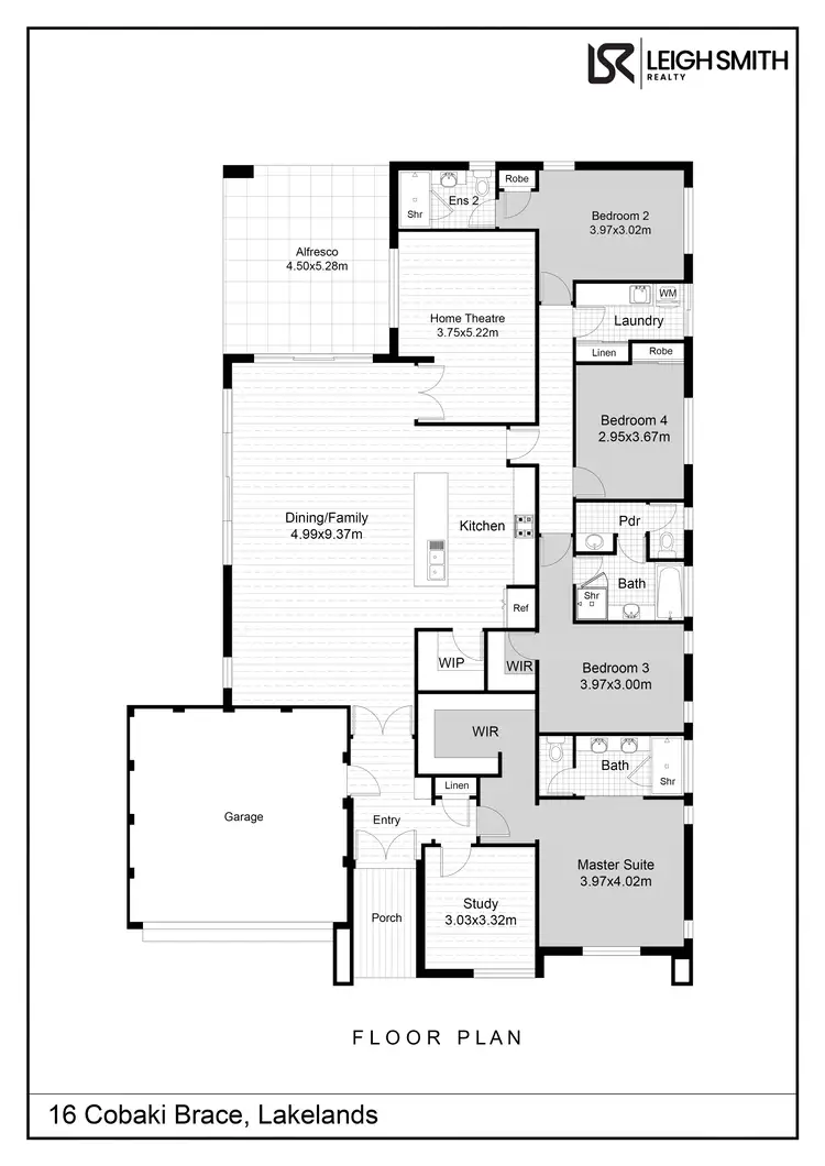 Floorplan of Homely house listing, 16 Cobaki Brace, Lakelands WA 6180