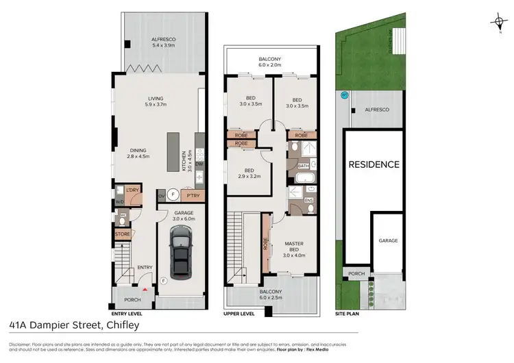 Floorplan of Homely house listing, 41a Dampier Street, Chifley NSW 2036