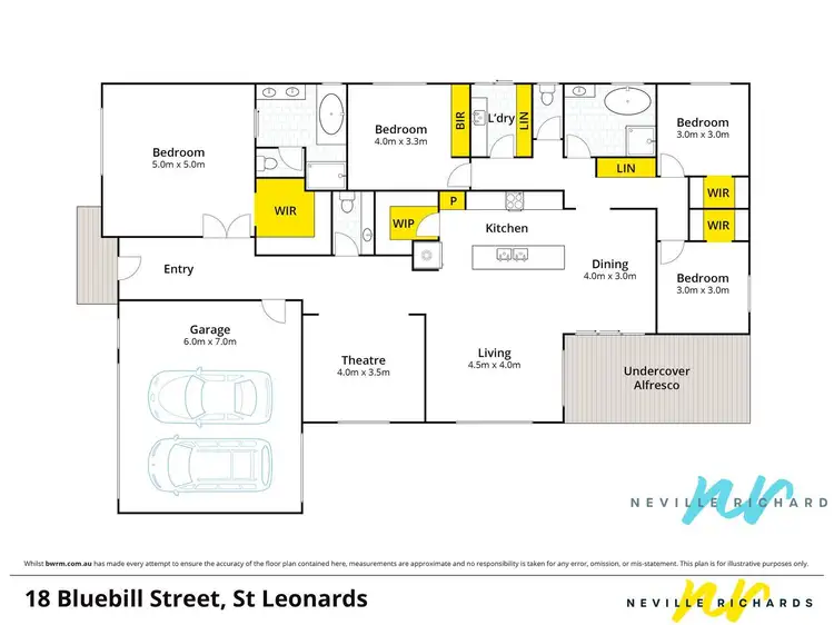Floorplan of Homely house listing, 18 Bluebill Street, St Leonards VIC 3223