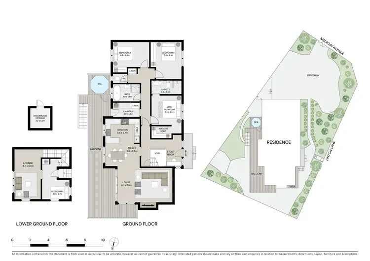 Floorplan of Homely house listing, 8 Melrose Avenue, Highton VIC 3216