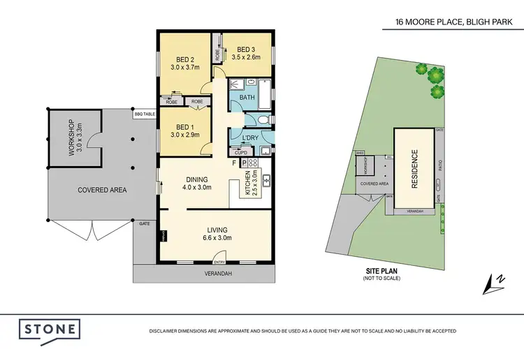 Floorplan of Homely house listing, 16 Moore Place, Bligh Park NSW 2756