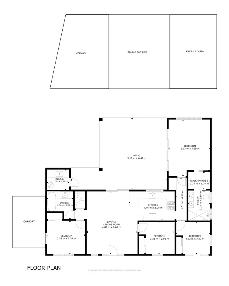 Floorplan of Homely house listing, 21 Isley Street, Edmonton QLD 4869