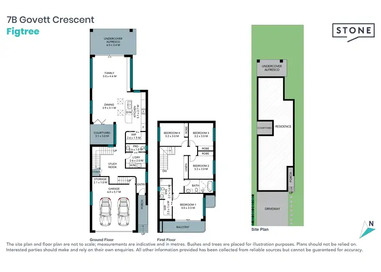 Floorplan of Homely house listing, 7B Govett Crescent, Figtree NSW 2525