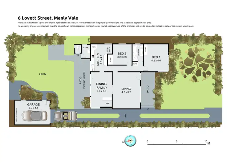 Floorplan of Homely house listing, 6 Lovett Street, Manly Vale NSW 2093