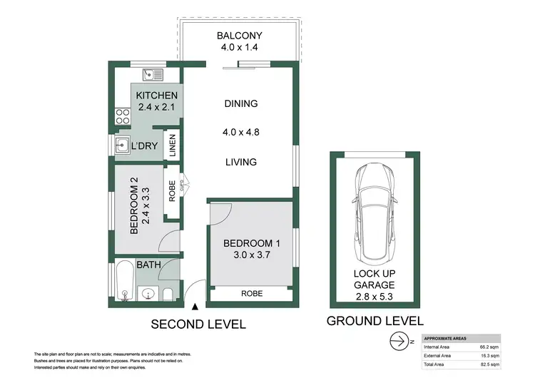Floorplan of Homely apartment listing, 28/5-7 Stansell Street, Gladesville NSW 2111