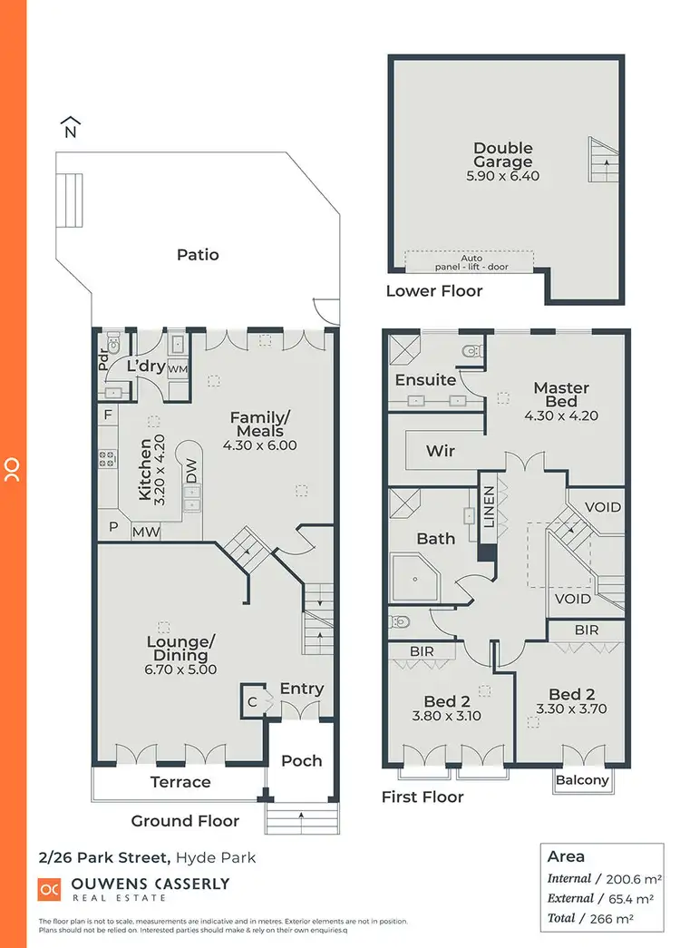 Floorplan of Homely house listing, 2/26 Park Street, Hyde Park SA 5061