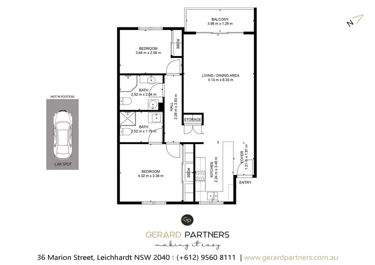 Floorplan of Homely apartment listing, 127/362 Mitchell Road, Alexandria NSW 2015